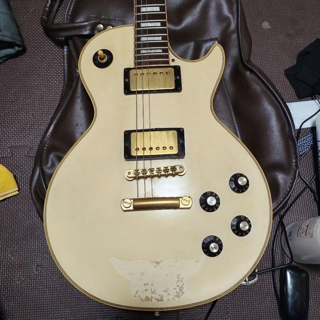 グレコ　エレキギター クリームカラー Greco（グレコ）の”ミラージュ”タイプにホワイトカラーが登場！