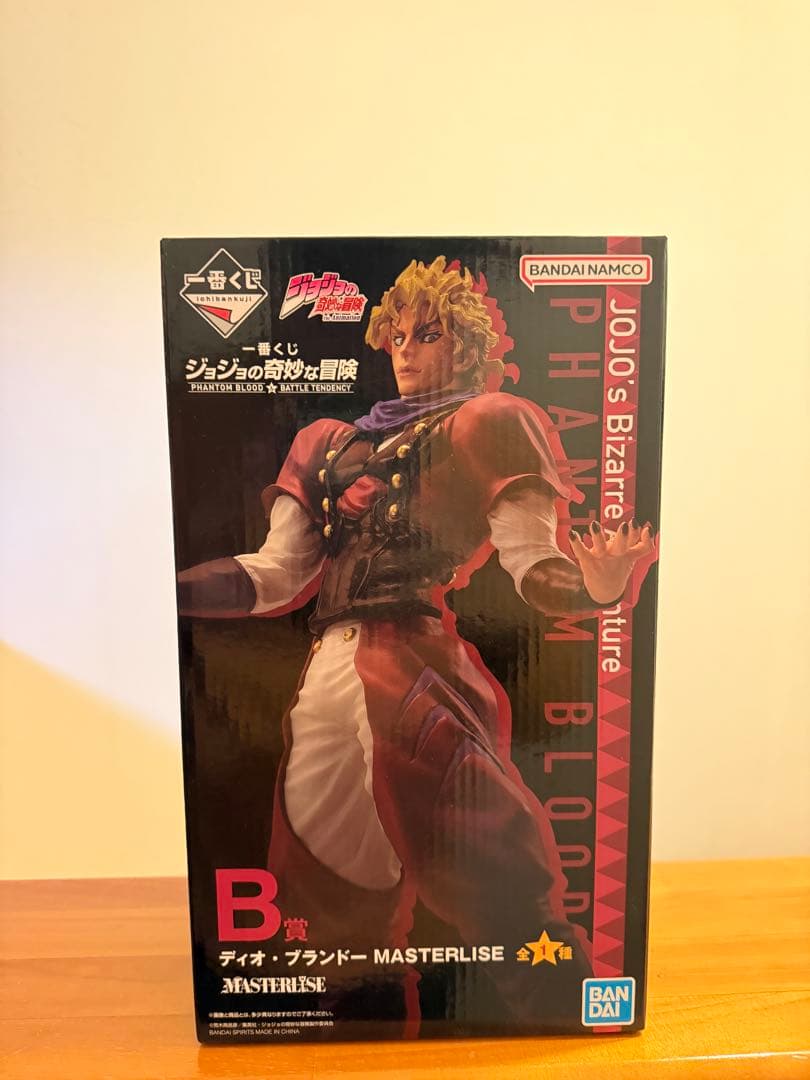 ジョジョ一番くじディオDIO B賞ジョナサンジョースターリサリサシーザーツェペリ