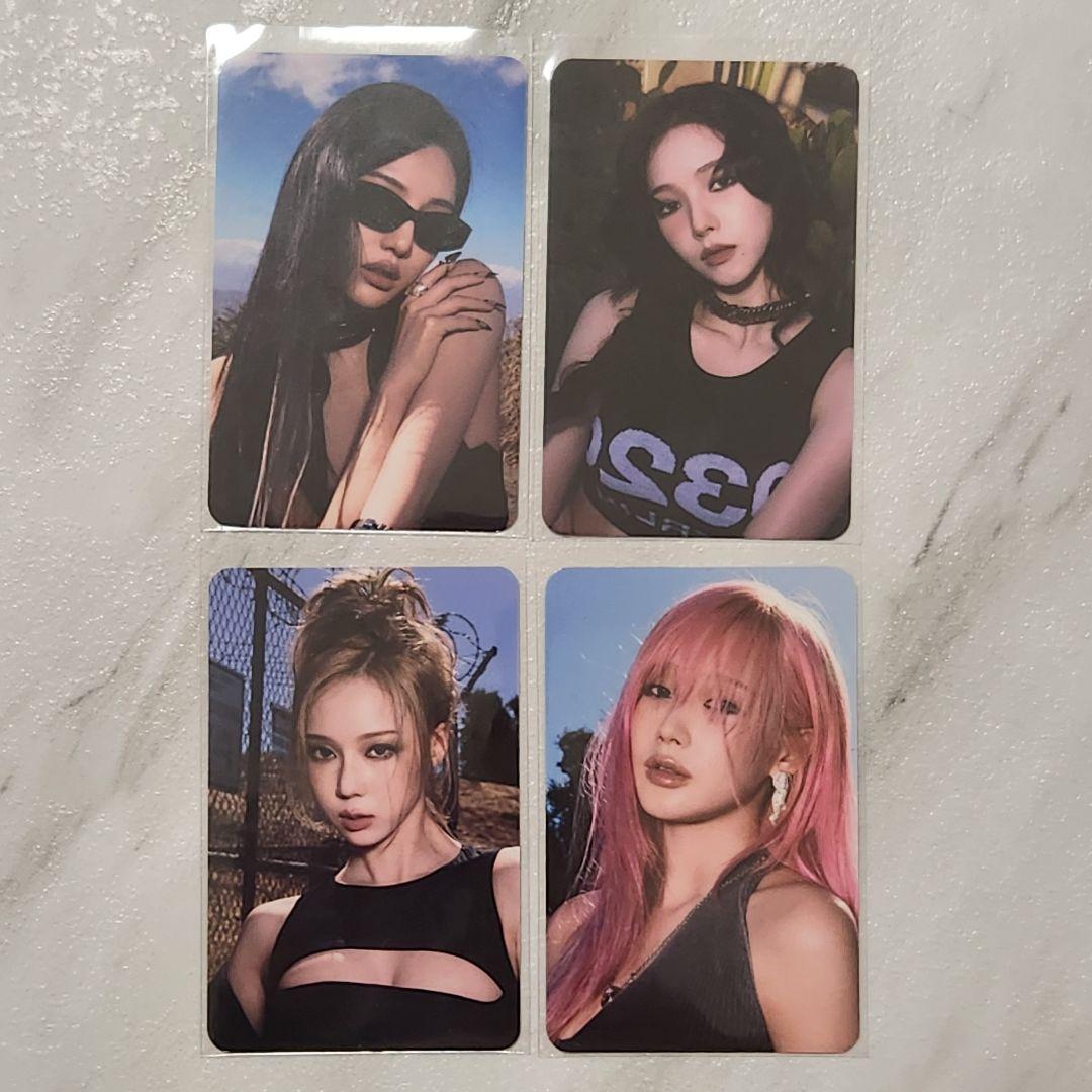 aespa カリナ ウィンター ジゼル ニンニン コンプ 032C 特典トレカ