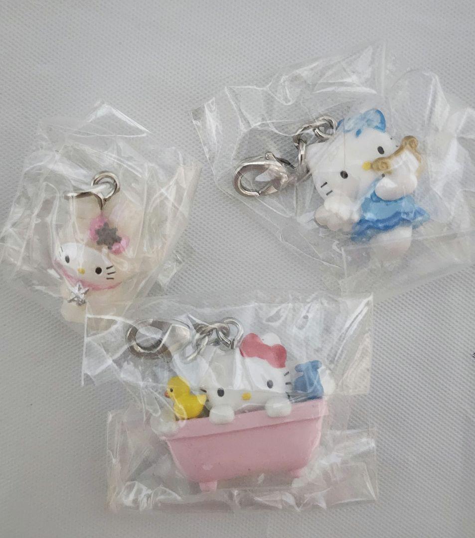 ハローキティコレクターズマスコット3　バスタイムキティ他セット