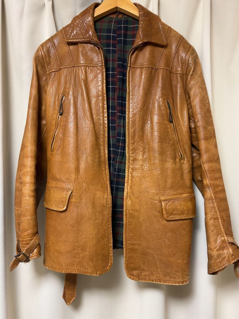 レザージャケット 40’s スポーツジャケット windward