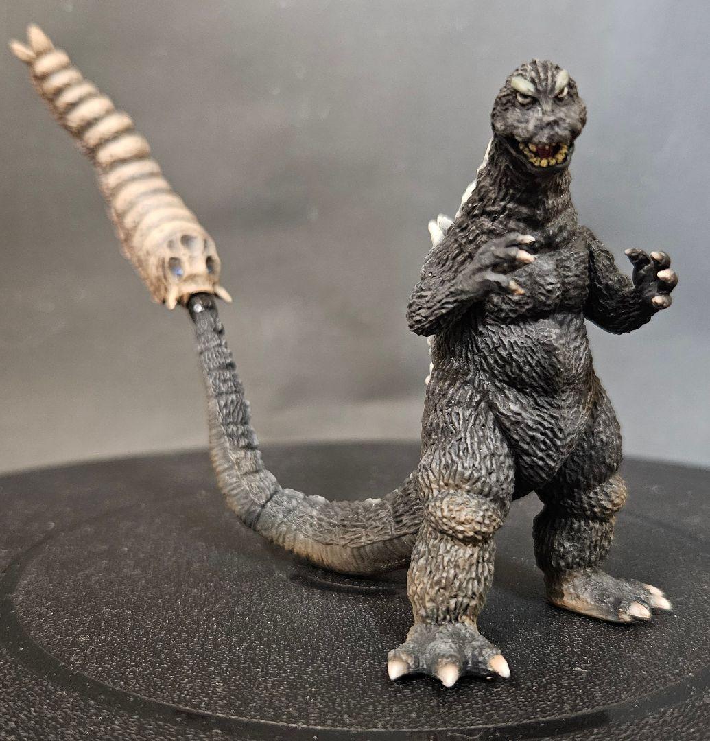 ゴジラ怪獣ソフビ　HGゴジラシリーズ　モスゴジ　モスラ幼虫　リペイント完成品