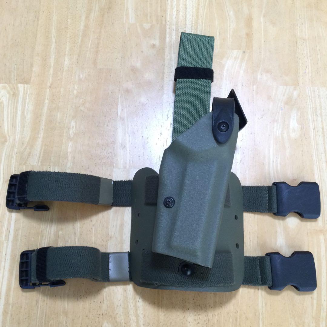 サファリランド 6004-56 レッグホルスター 1911 右利き用 初期アフ