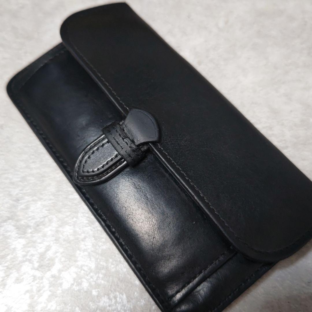 PORTER 長財布 レザー ネイチャー ブラック ポーター 財布 革 黒