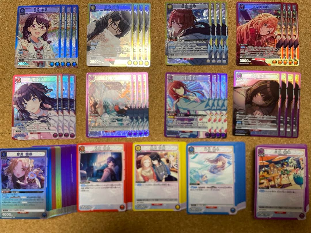 ユニオンアリーナ シャイニーカラーズ　Vol.2 SR以下4コン　デッキ