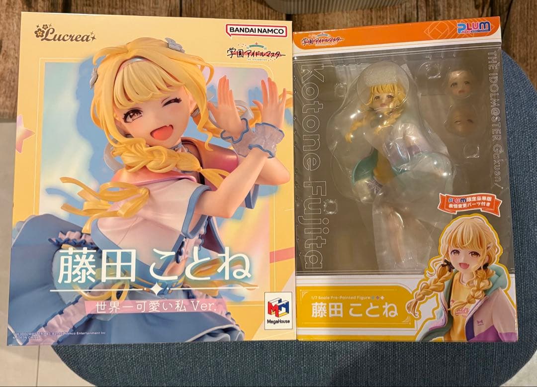 藤田ことね フィギュア 2点セット メガハウス Lucrea PLUM限定豪華版
