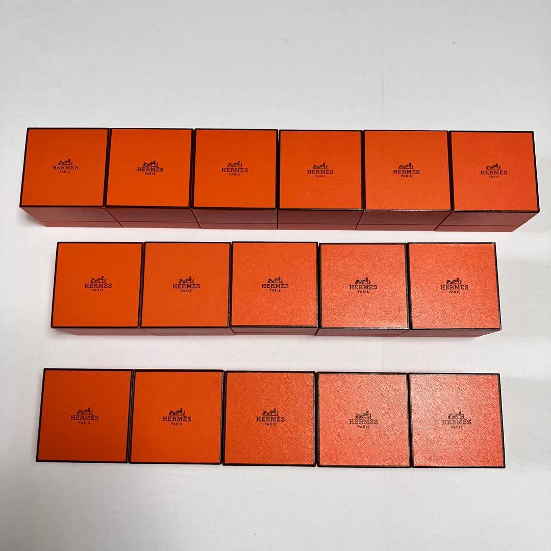エルメス リングケース 空箱 16点セット レザー調 指輪入れ - メルカリ