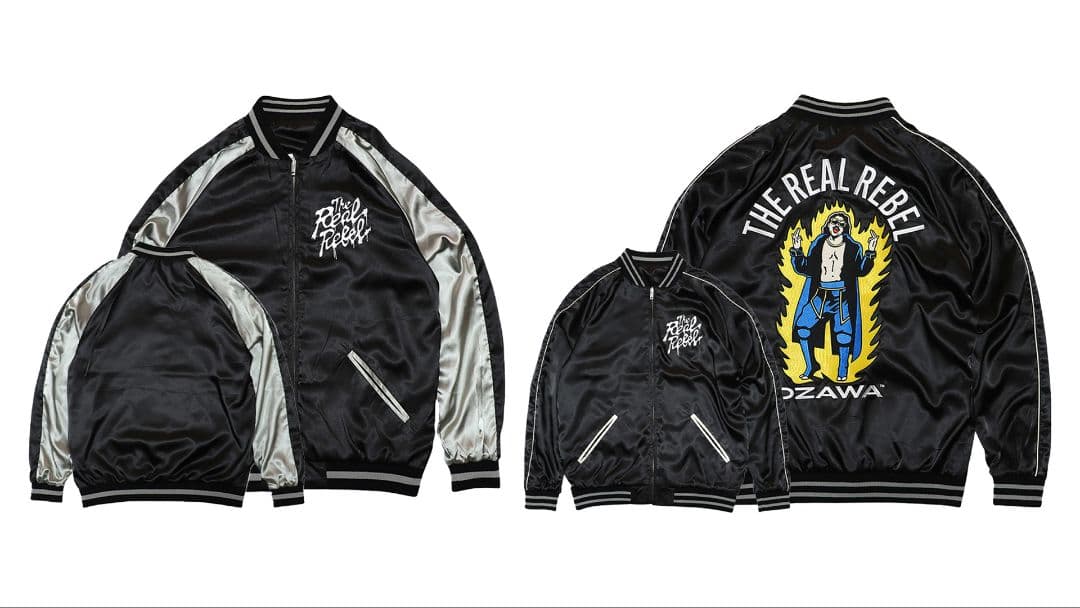 【新品】プロレスリング・ノア NOAH OZAWA リバーシブルスカジャン XL