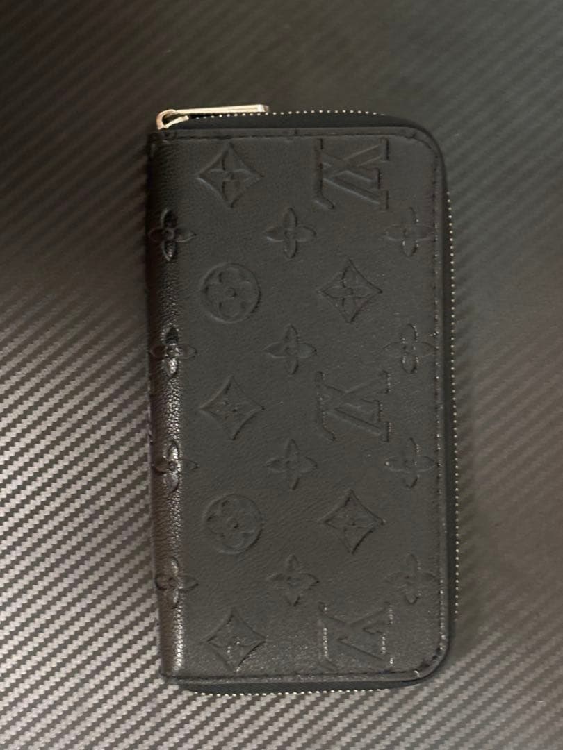 なLouis Vuitton ブラック 長財布　美品✨