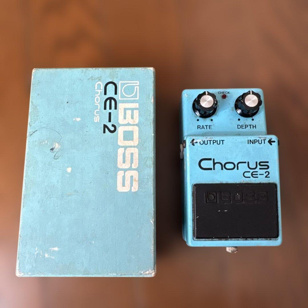 【名機/日本製】BOSS CE-2 Chorus コーラス 銀ネジ　ビンテージ