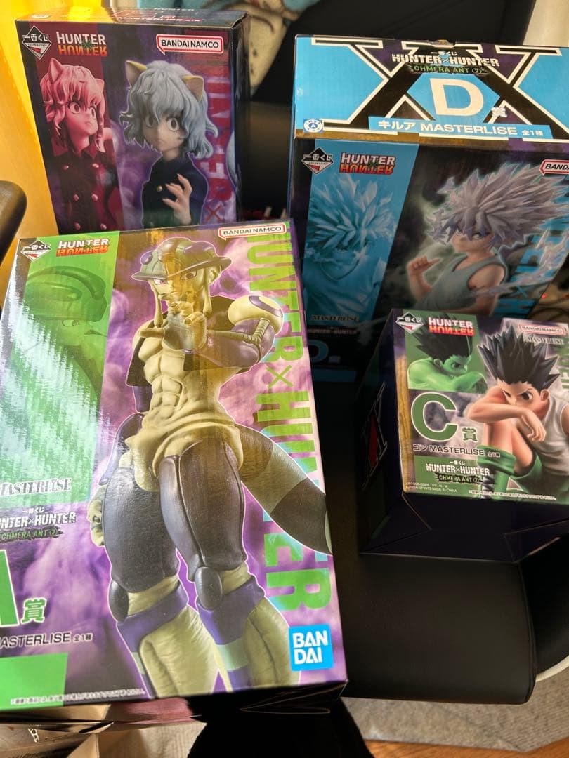 ハンターハンター1番くじ。