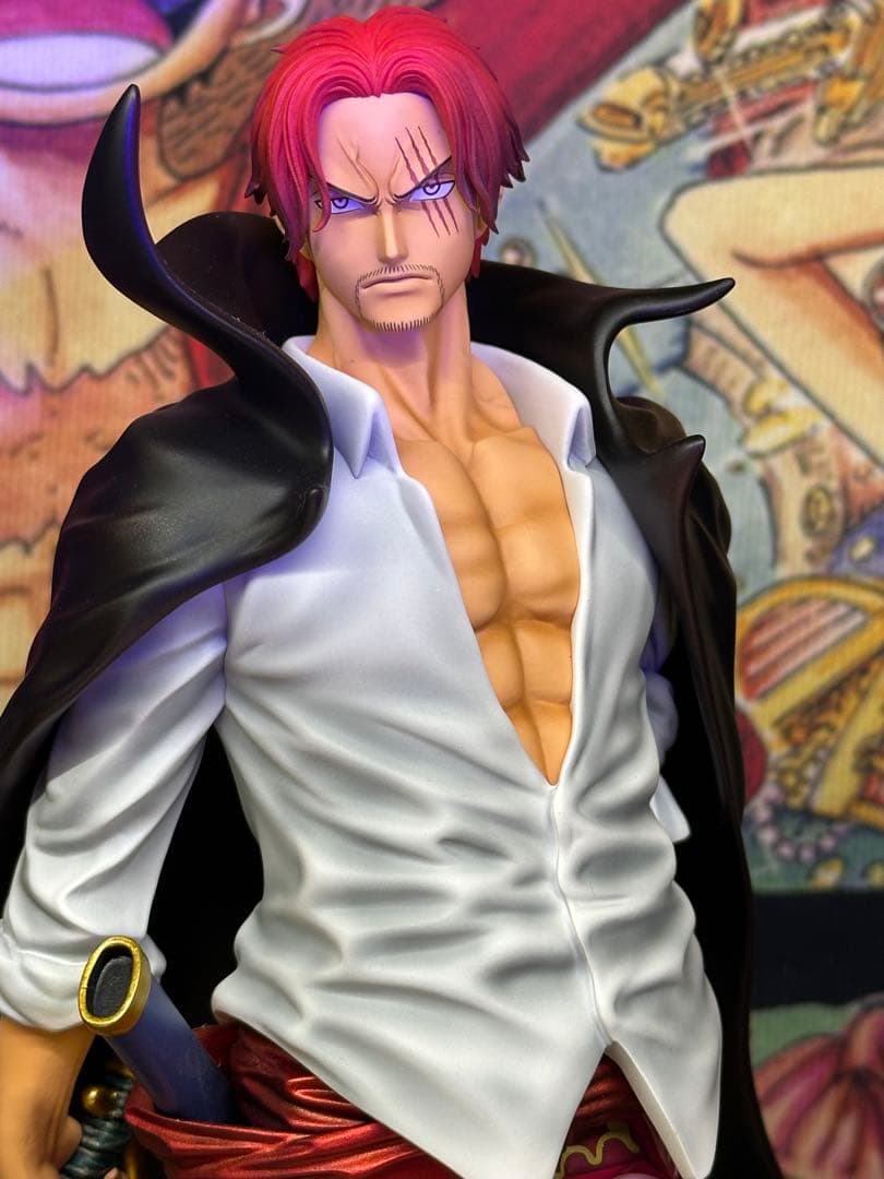 ワンピース フィギュア　シャンクス　赤髪のシャンクス　ガレージキット ワンピース 新四皇 赤髪のシャンクス フィギュア ガレージキット LX