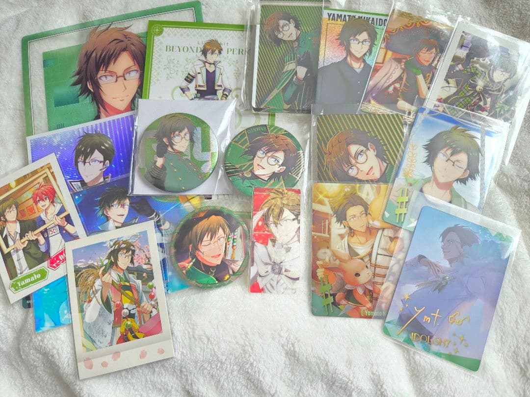アイドリッシュセブン IDOLiSH7 二階堂大和 ポストカード 缶バッジ