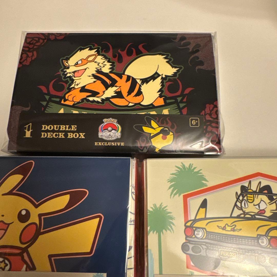 WCS2025 ダブルデッキケースセット ポケモンセンター アナハイム 海外③