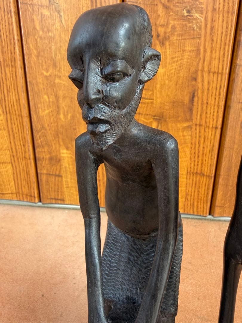 アフリカ アート 彫刻 マコンデ彫刻 黒檀 アンティーク 雑貨 アジアン