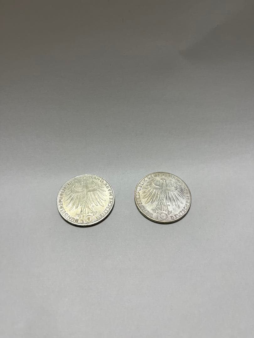 1972年ミュンヘンオリンピック開催記念、2枚セット