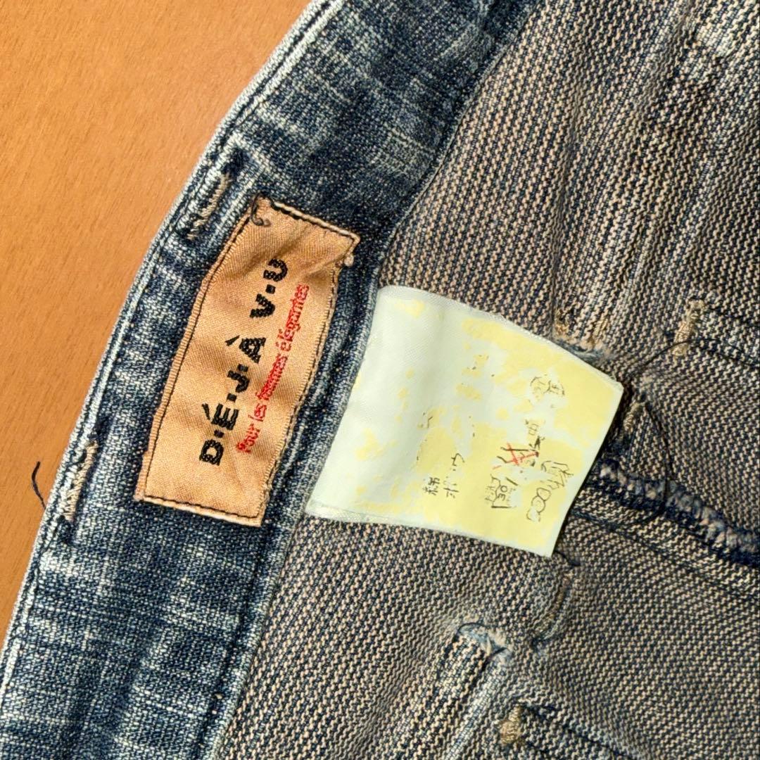 DEJAVU デニム パンツ 平成 ギャル y2k フレアデニム 00s - メルカリ