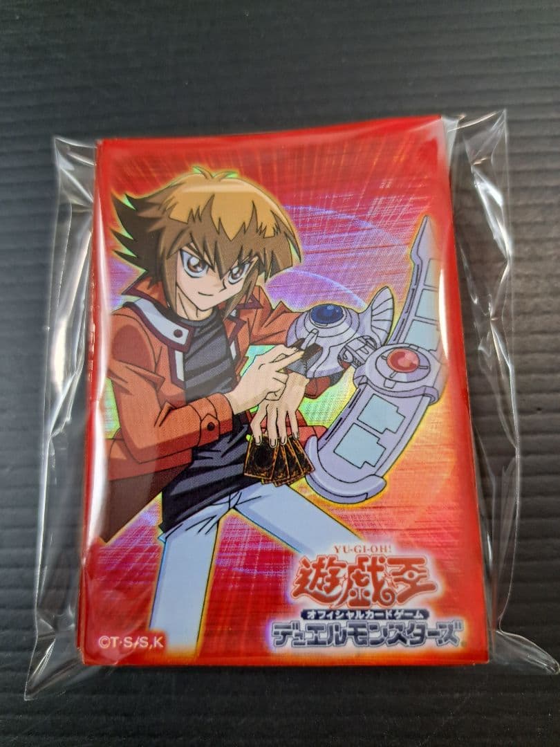 遊戯王　スリーブ　GX 十代　赤　絶版　プロテクター　43枚　希少 71bxuSyeEaL._AC_UF350,