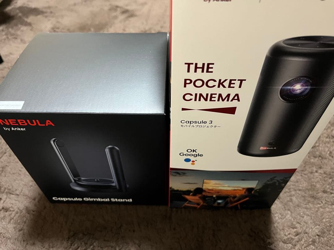 プロジェクター NEBULA Capsule 3 & Gimbal Stand