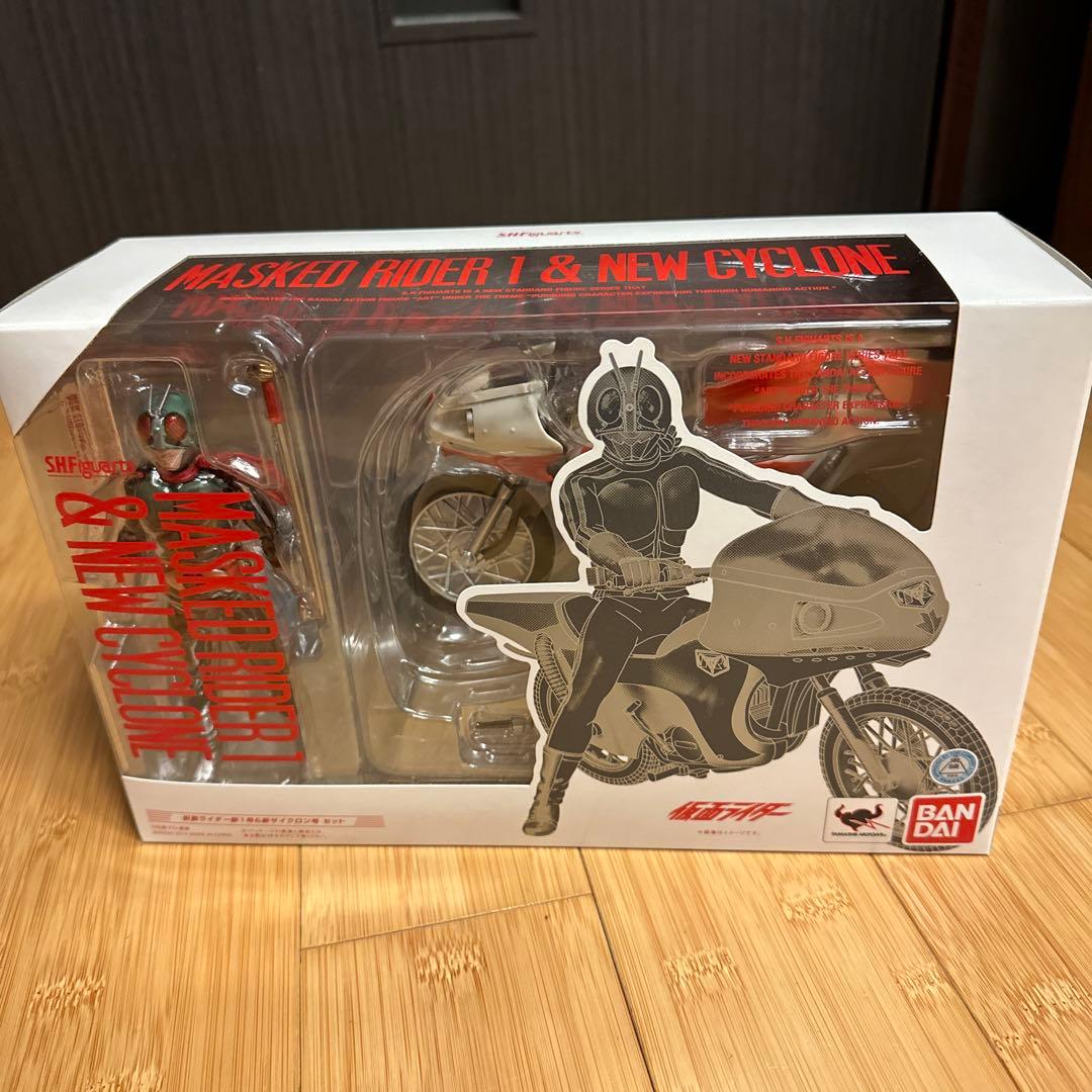 未開封・S.H.Figuarts 仮面ライダー新1号＆新サイクロン号 セット