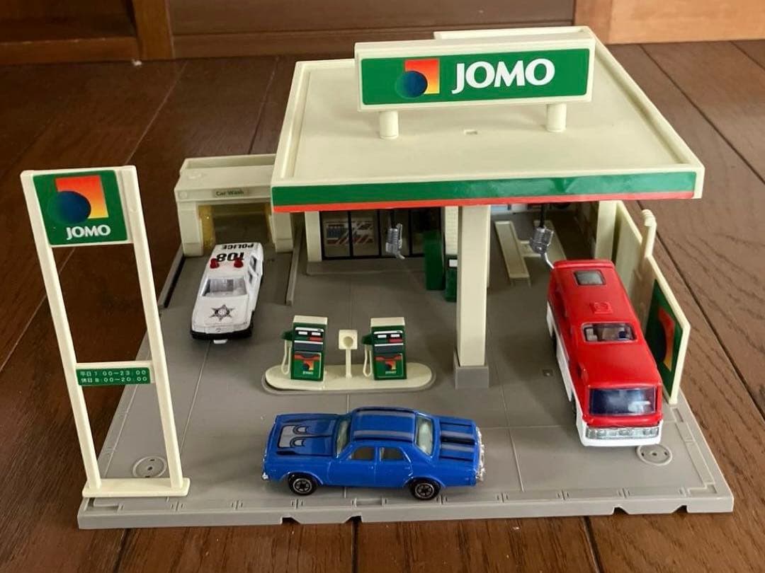 レア』旧トミカタウン JOMO ガソリンスタンド トミカ 絶版品 廃盤品