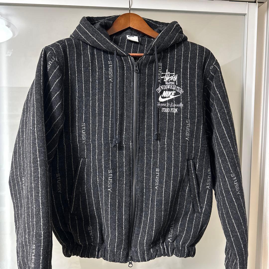 ナイキ ステューシー ウールジャケット サイズS