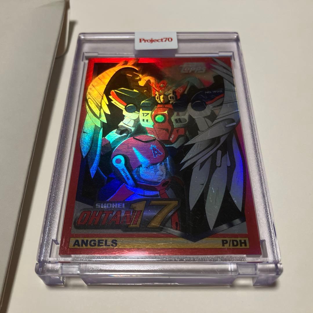 topps baseball 大谷翔平Project70 シリアル入り