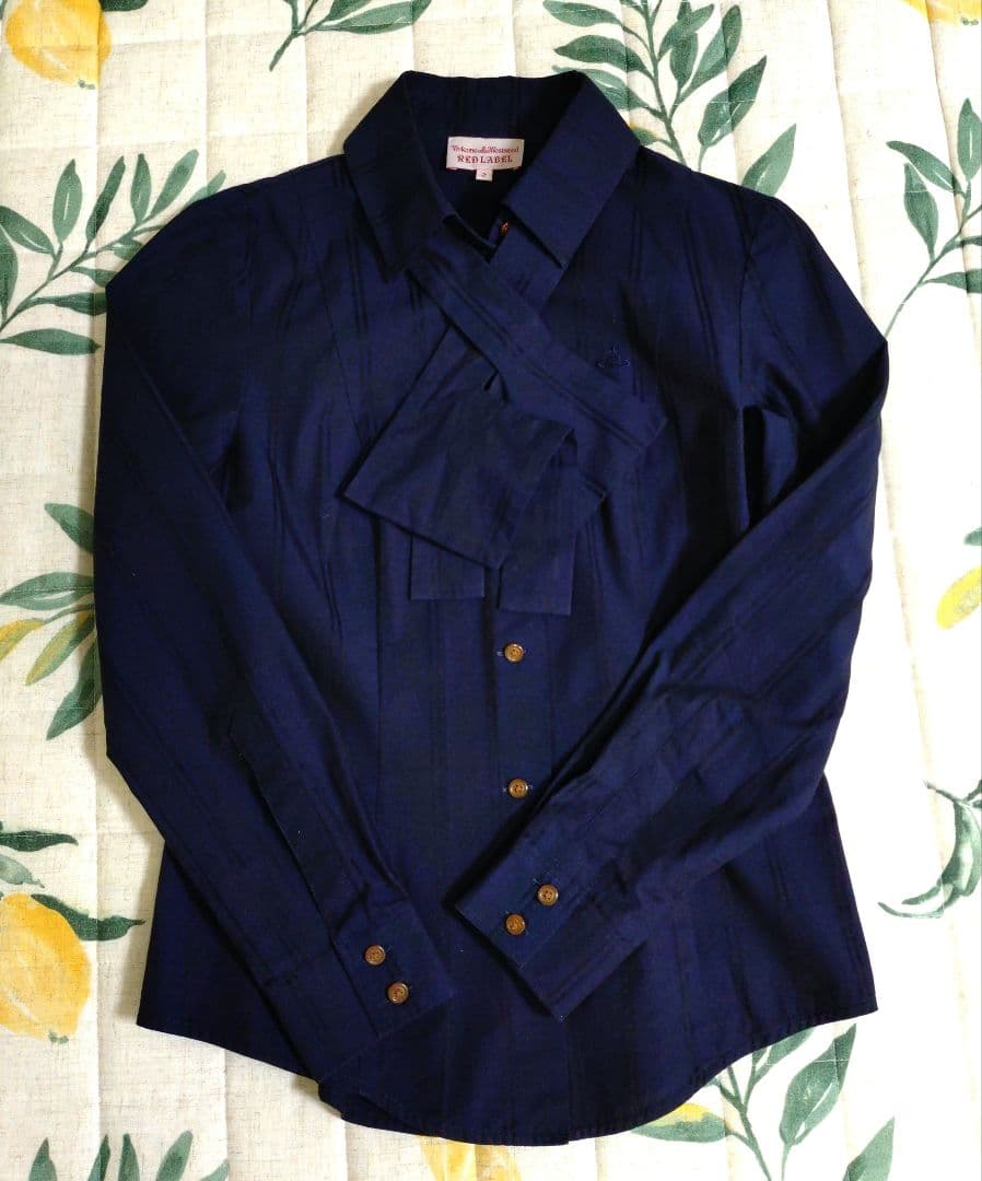 Vivienne Westwood RED LABEL 長袖シャツ ネイビー