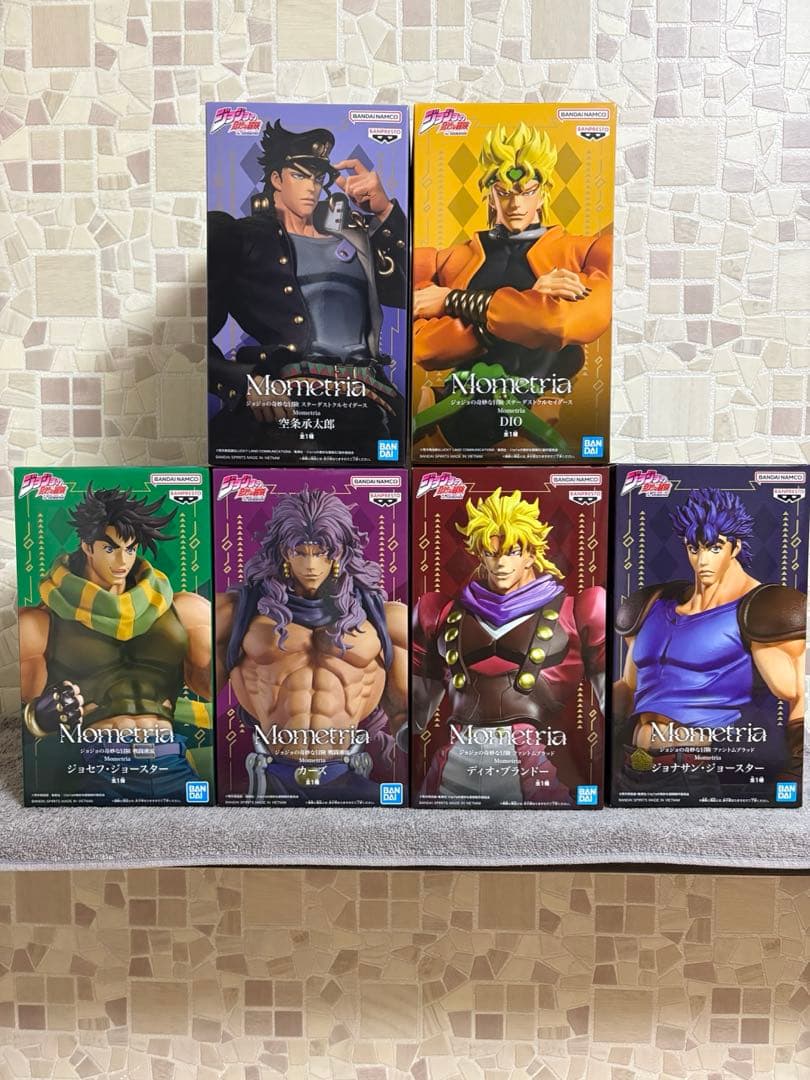 ジョジョの奇妙な冒険　フィギュア６点セット