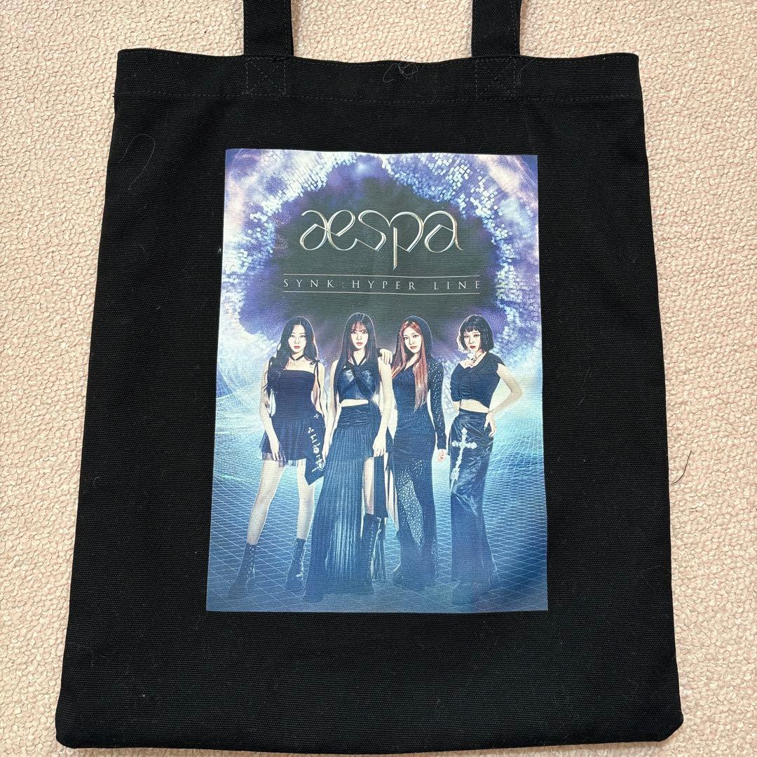 aespa SYNC: HYPER LINE トートバッグ - メルカリ