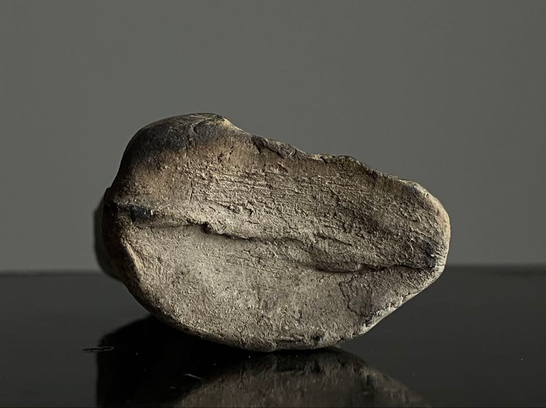 雅な顔 古層の恵比寿 土人形 約7㎝ 江戸時代頃】骨董仏像民間信仰豆仏