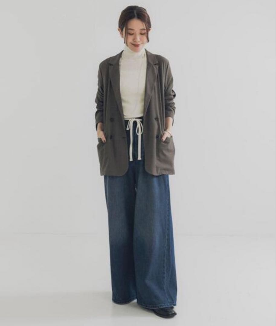 ⭐︎あっきー⭐︎【URBAN RESEARCH】 デニムイージーワイドパンツ