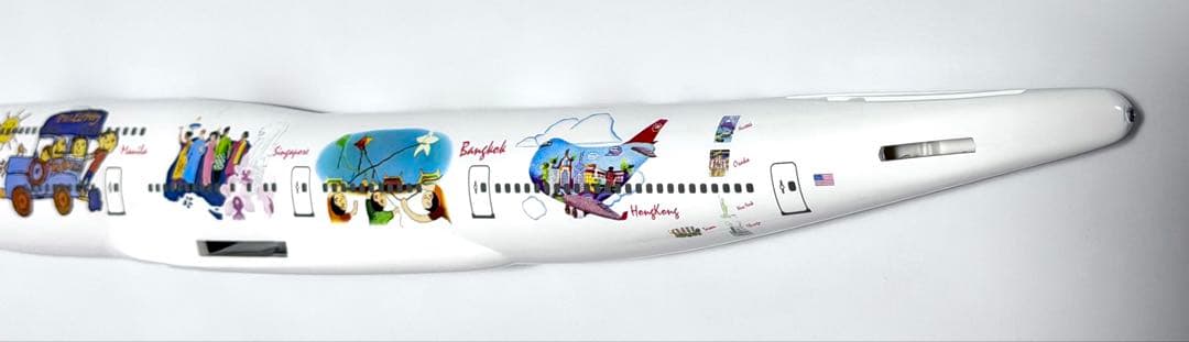 hogan 1/200 B747-400ノースウエスト航空 特別塗装 ギア付 - メルカリ