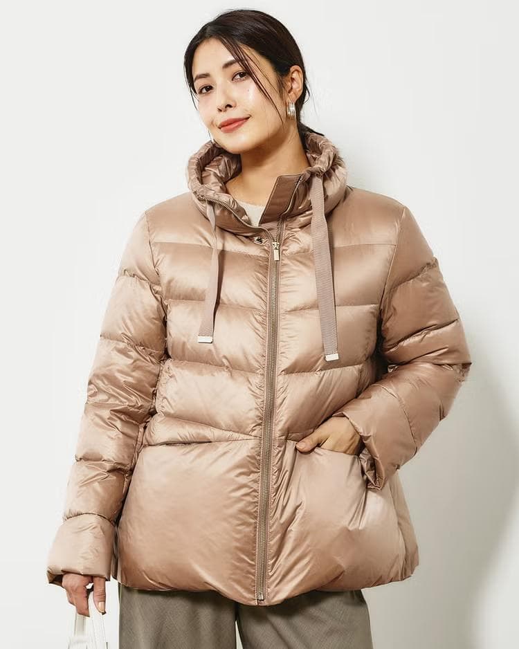 現行 きれいめ❤️ドゥクラッセ❤️ダウンコート❤️11号 L 手洗い