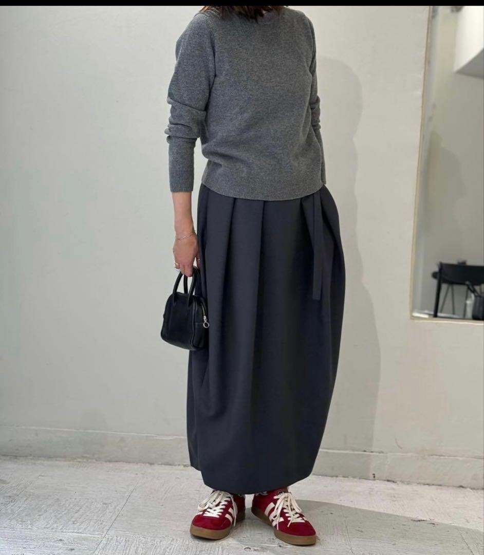 美品soyy. グルカスカート　グレー　0 Gurkha skirt – soyy.online