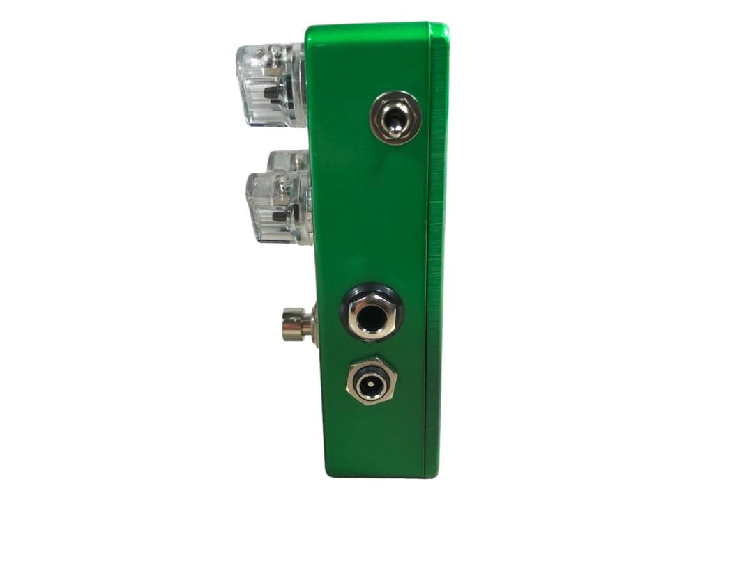 オーバードライブ エフェクター Vivie EMERALDA トランスペアレント