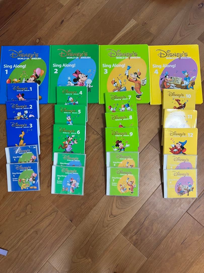 DWE 正規購入　Sing Along シングアロング　多数おまけ付き 新品 多数 新品同様 シングアロング フルセット DVD 絵本 ディズニー