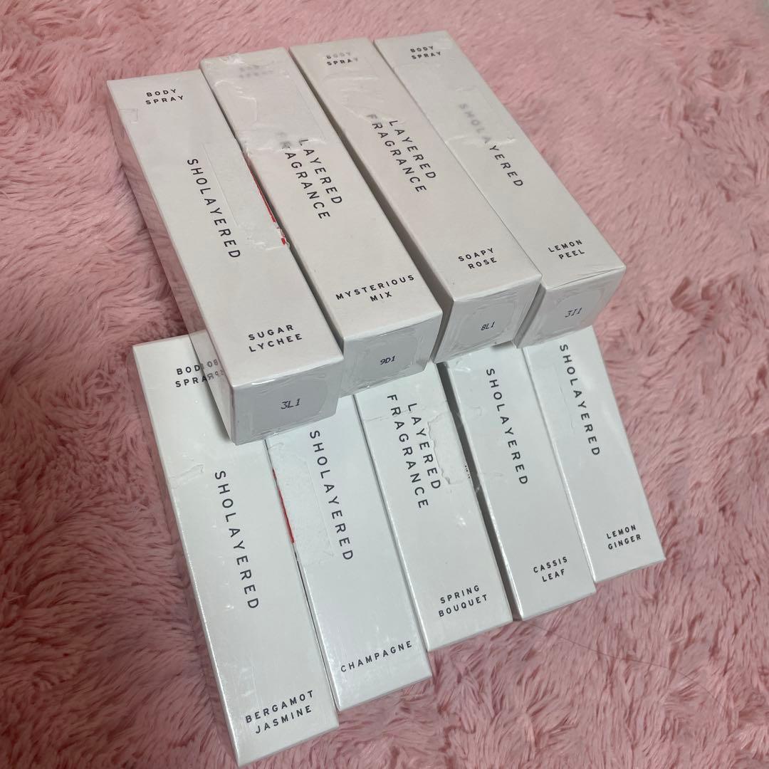 SHOLAYERED ボディスプレーセット