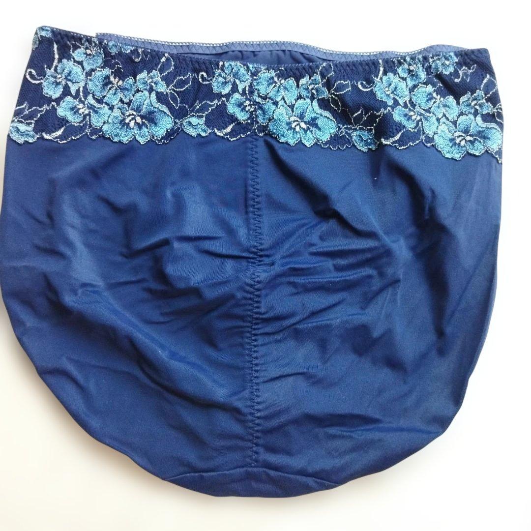新品 マルコ すっぽり安心包まれショーツ 3L ネイビー 補整 下着