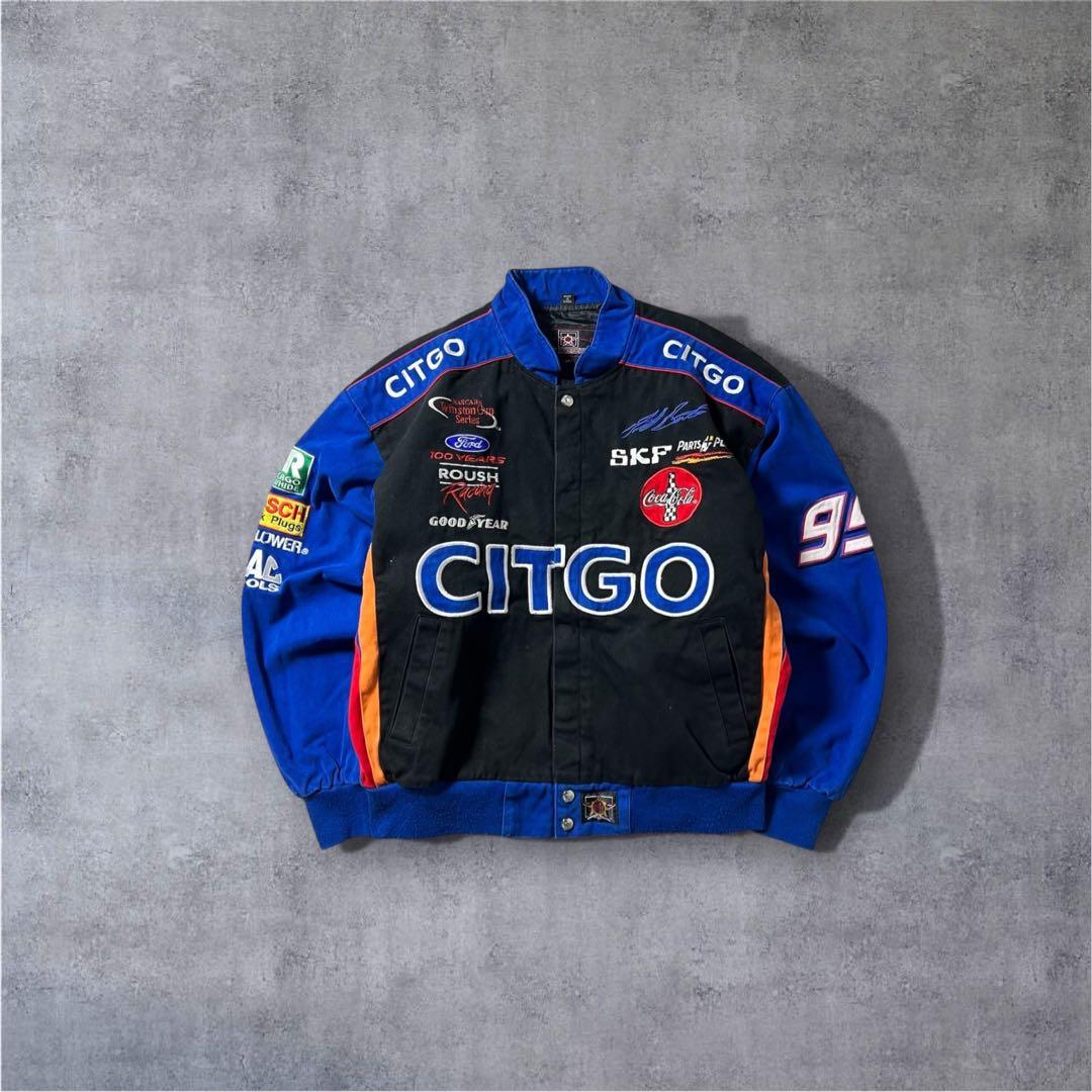 JH DESIGN CITGO NASCAR レーシングジャケット 刺繍 M