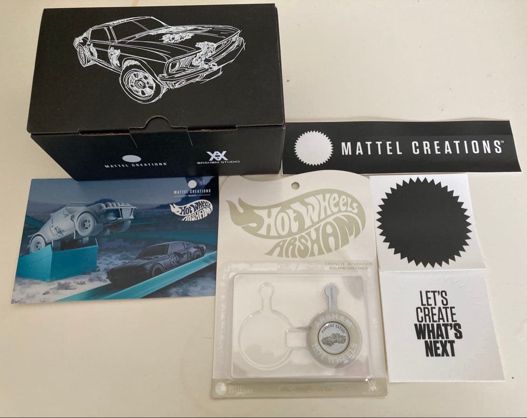 Hot Wheels x Daniel Arsham Lap 4 ノベルティ付き