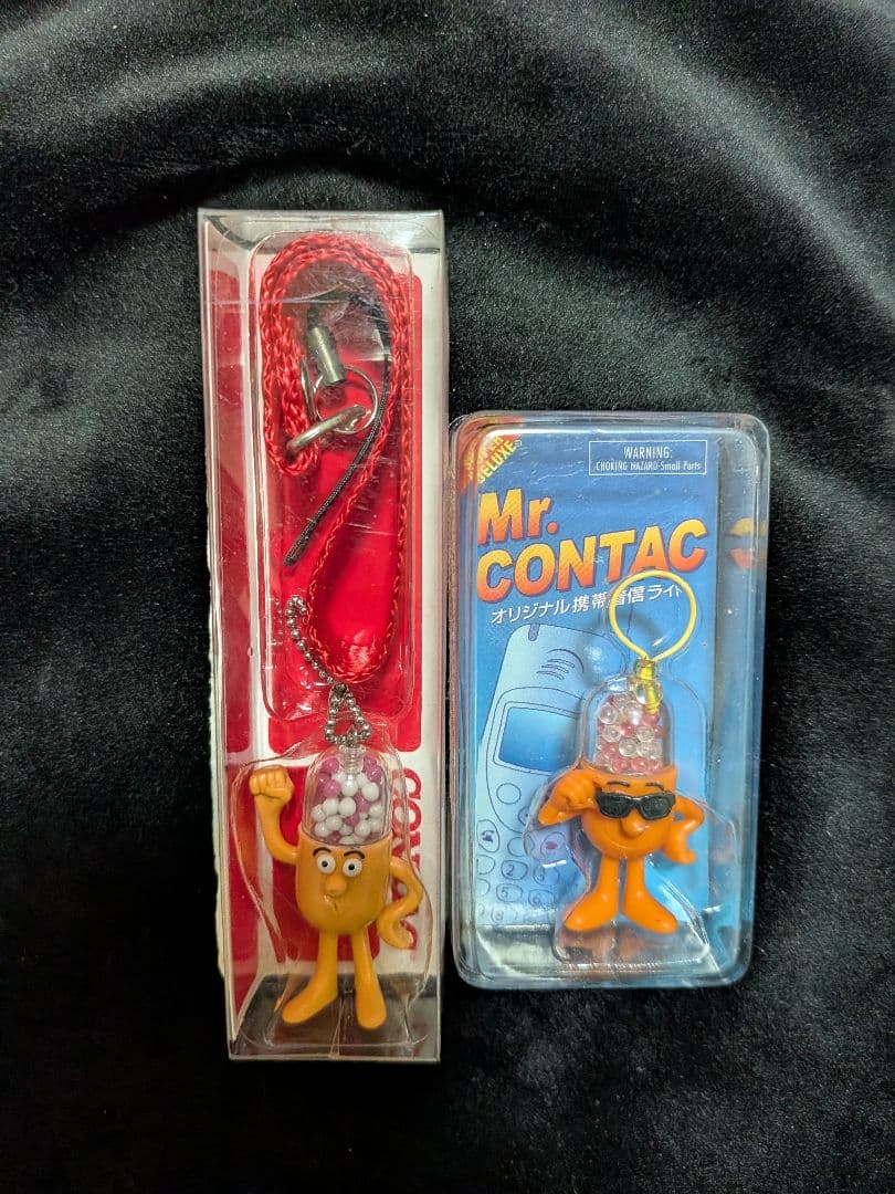 Mr. CONTAC ストラップ オレンジ色非売品新品 - メルカリ