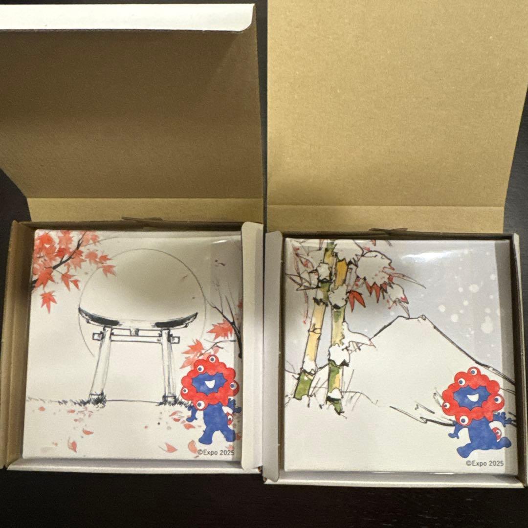 expo2025 ミャクミャク　キャンパスジクレー　和シリーズ　秋　冬　セット