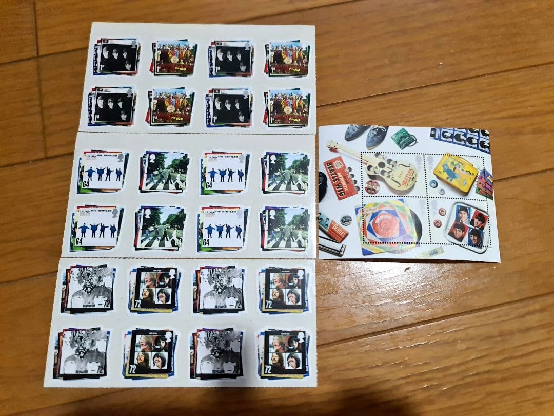 ★新品未使用ビートルズイギリスロイヤルメール 記念切手スタンプ28枚セット ロイヤルメールビートルズ切手シート|日本|格安通販のトモリンズ24
