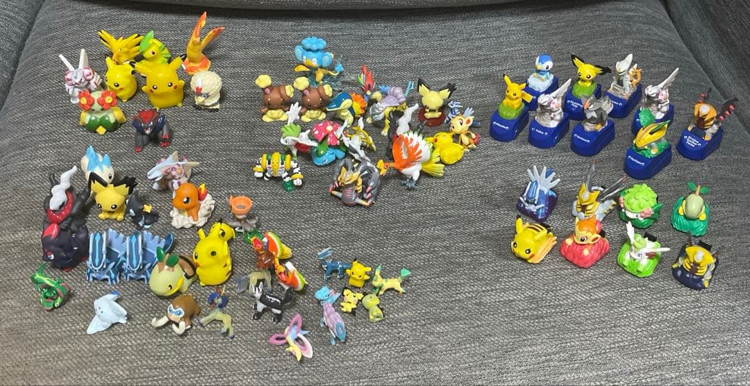 ポケモン モンコレ他ソフトフィギュア　チョロＱ