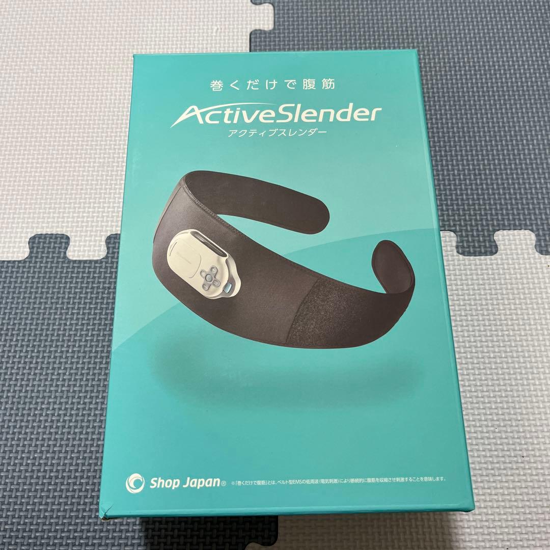【新品未開封】Active Slender 巻くだけで腹筋 アクティブスレンダー