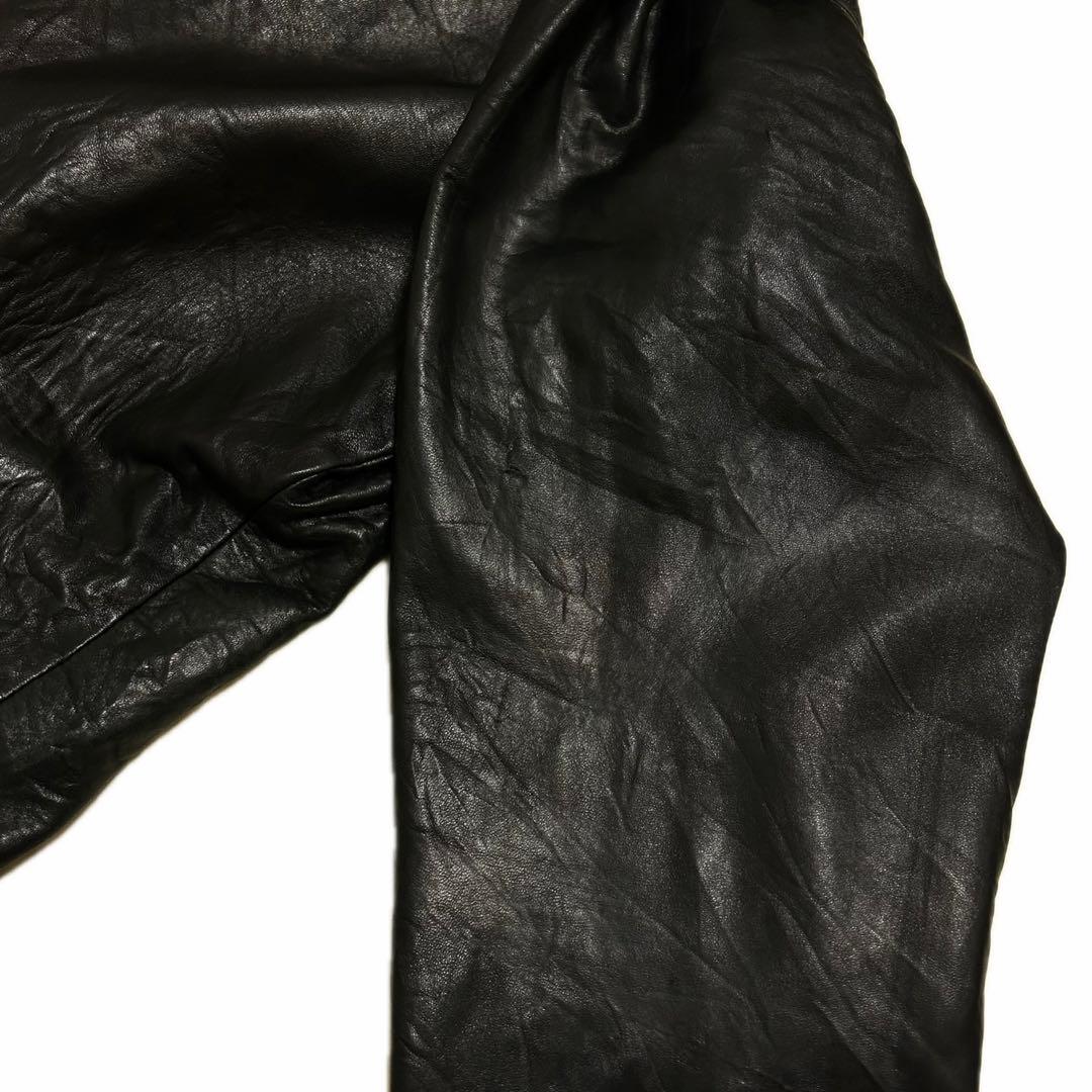 希少 リアムギャラガー着 90s Ralph Lauren レザージャケット - メルカリ