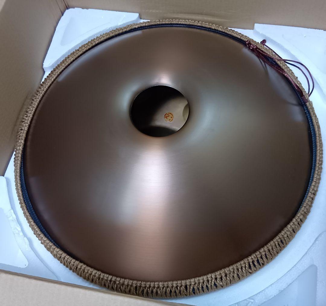 ハンドパン 56センチ 12音 A＝432Hz Dマイナー 音きれいです - メルカリ