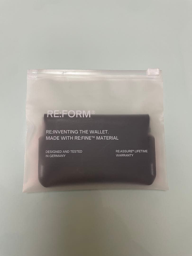 RE:FORM RE:01 COIN SLEEVE REFORM 財布