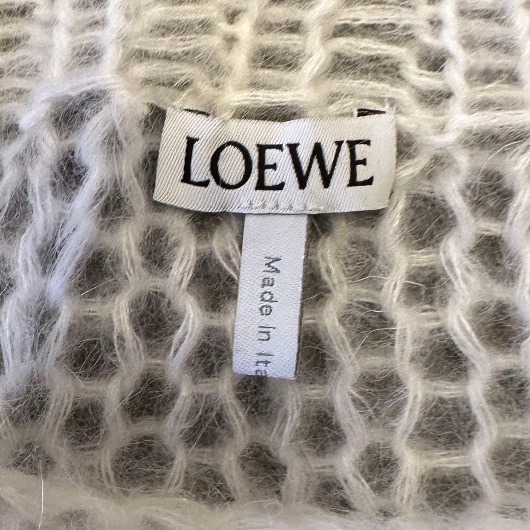 ロエベアナグラムモヘアセーター XS - メルカリ